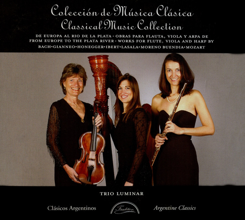 Imagen de apoyo de  Chamber Music - MOZART, W.A. / BACH, C.P.E. / GIANNEO, L. / IBERT, J. / MORENO-BUENDIA, M. (From Europe to the Plata River) (Trio Luminar)