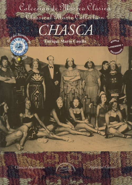 Imagen de apoyo de  CASELLA, E.: Chasca [Opera] (Linage)
