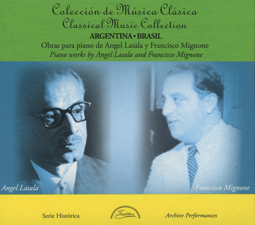 Imagen de apoyo de  LASALA, A.: Preludios Nacionales / Preludios Brasilenos / MIGNONE, F.: 4 Pecas brasileiras (Negri)