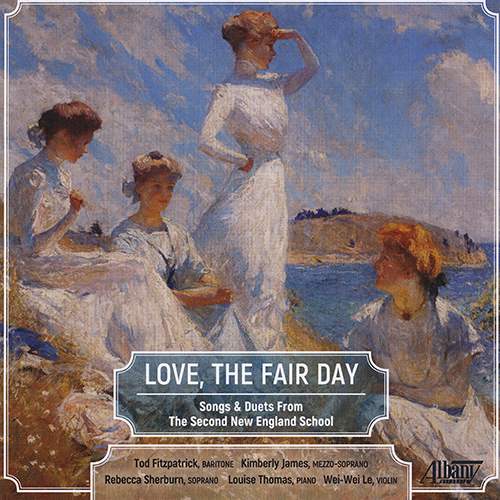 Imagen de apoyo de  Vocal Music (American) - FOOTE, A. / CHADWICK, G.W. / BEACH, A. (Love, the Fair Day) (T. Fitzpatrick, K. James, Sherburn, Wei-Wei Le, L. Thomas)