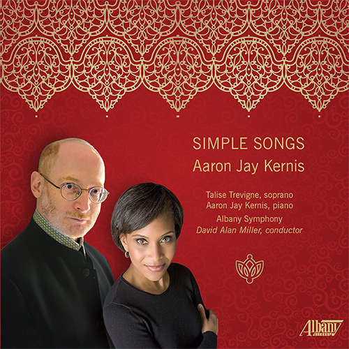 Imagen de apoyo de  KERNIS, A.J.: Simple Songs / Valentines / 2 Songs (Trevigne, Albany Symphony, D.A. Miller)