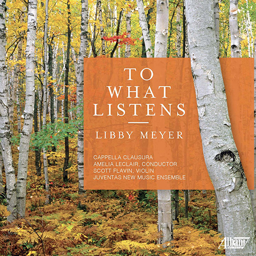 Imagen de apoyo de  MEYER, L.: To What Listens / For Johnny B / Baroque Dances / Ours Is This Sky / Turbulence (To What Listens) (Cappella Clausura, Flavin, Leclair)