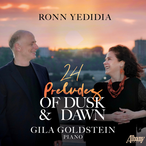 Imagen de apoyo de  YEDIDIA, R.: 24 Preludes of Dusk and Dawn (Goldstein)