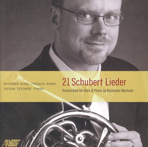 Imagen de apoyo de  SCHUBERT, F.: Lieder (arr. for horn and piano) (King, Teicher)