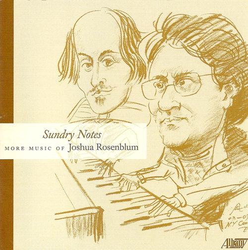 Imagen de apoyo de  ROSENBLUM, J.: Sonnets to Sundry Notes of Music / 5 x 4 = 20 / Triple Delights with Scallions / 6 Little Pieces (Ethel, Single Tree, Herrick Trio)