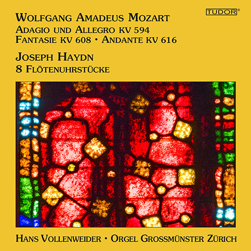 Imagen de apoyo de  MOZART, W.A.: Organ Works, K. 594, K. 608, K. 616 / HAYDN, J.: Works for Flute Clock (arr. for organ) (excerpts) (Vollenweider)