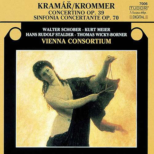 Imagen de apoyo de  KROMMER, F.: Sinfonia Concertante, Op. 70 / Concertino, Op. 39 (Vienna Consortium, Wicky-Borner)