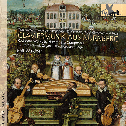 Imagen de apoyo de  Keyboard Recital: Waldner, Ralf - HASSLER, H.L. / KINDERMANN, J.E. / STADEN, J. / WECKER, G. (Claviermusik aus Nürnburg)