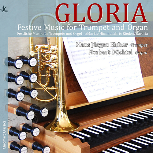 Imagen de apoyo de  Trumpet and Organ Recital: Huber, Hans Jürgen / Düchtel, Norbert - MOURET, J.J. / BACH, J.S. / RACHGEBER, J.V. / SCHUBERT, F. / GRAAP, L. (Gloria)