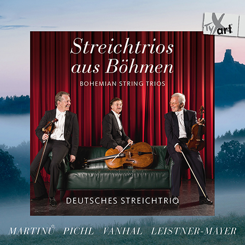 Imagen de apoyo de  String Trios (Bohemian) - MARTINŮ, B. / PICHL, W. / VAŇHAL, J.B. / LEISTNER-MAYER, R. (German String Trio)