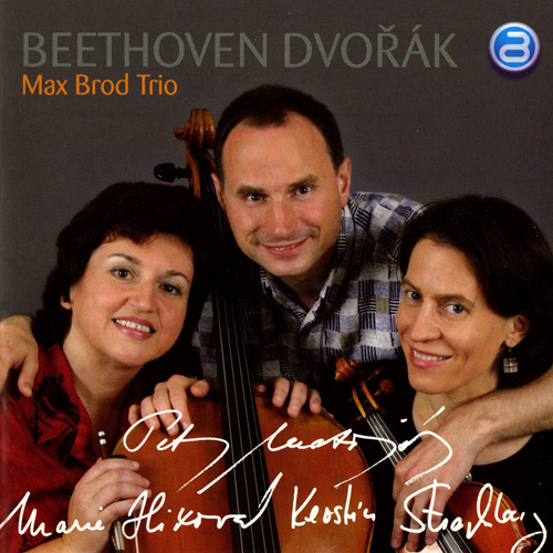 Imagen de apoyo de  BEETHOVEN, L. van: Piano Trio No. 1 / DVORAK, A.: Piano Trio No. 4, "Dumky" (Max Brod Trio)