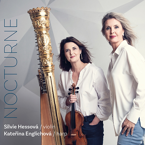 Imagen de apoyo de  Violin and Harp Recital: Hessová, Silvie / Englichová, Kateřina - CHOPIN, F. / IBERT, J. / MASSENET, J. / RAVEL, M. / SAINT-SAËNS, C. (Nocturne)