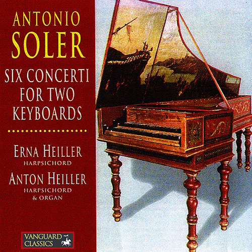 Imagen de apoyo de  SOLER, A.: Concertos for 2 Keyboards Nos. 1-6 (A and E. Heiller)