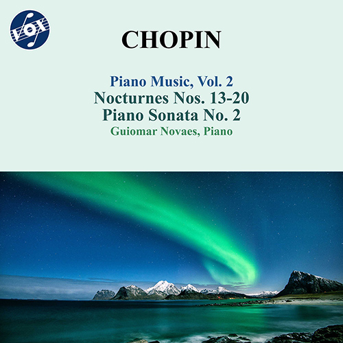 Imagen de apoyo de  CHOPIN, F.: Piano Music, Vol. 2 - Nocturnes Nos. 13-20 / Piano Sonata No. 2 (Novaes)