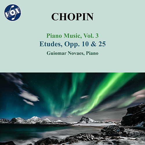 Imagen de apoyo de  CHOPIN, F.: Piano Music, Vol. 3 - Etudes, Opp. 10 and 25 (Novaes)