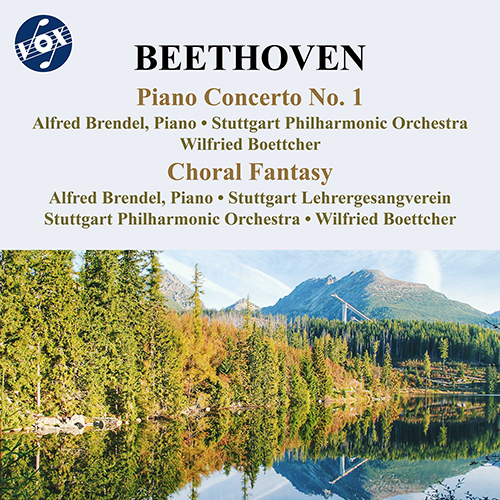 Imagen de apoyo de  BEETHOVEN, L. van: Piano Concerto No. 1 / Choral Fantasy (Brendel, Stuttgart Lehrergesangverein, Stuttgart Philharmonic, Boettcher)