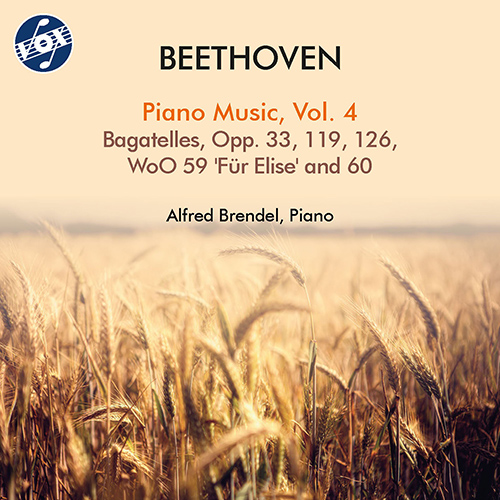 Imagen de apoyo de  BEETHOVEN, L. van: Piano Music, Vol. 4 - Für Elise / Bagatelles, Opp. 33, 119, 126, WoO 60 (Brendel)