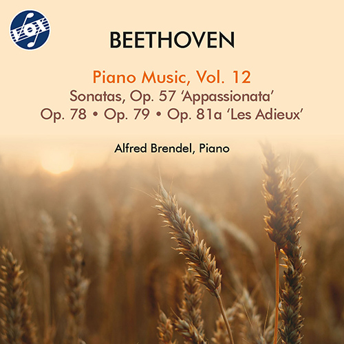 Imagen de apoyo de  BEETHOVEN, L. van: Piano Music, Vol. 12 - Piano Sonatas Nos. 23-26 (Brendel)