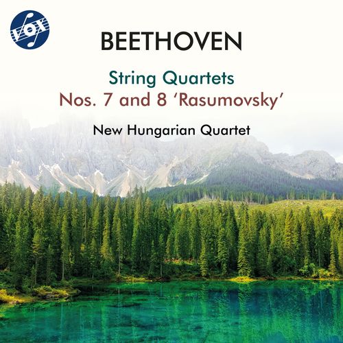 Imagen de apoyo de  BEETHOVEN, L. van: String Quartets Nos. 7 and 8, "Rasumovsky" (New Hungarian Quartet)