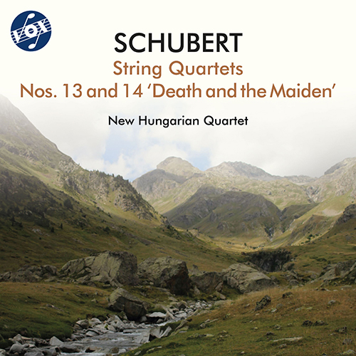 Imagen de apoyo de  SCHUBERT, F.: String Quartets Nos. 13 and 14, "Death and the Maiden" (New Hungarian Quartet)