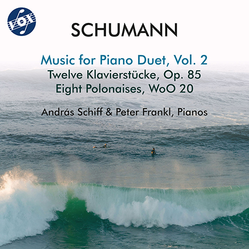 Imagen de apoyo de  SCHUMANN, R.: Music for Piano Duet, Vol. 2 - 12 Klavierstücke, Op. 85 / 8 Polonaises, WoO 20 (Frankl, A. Schiff)