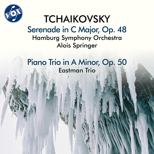 Imagen de apoyo de  TCHAIKOVSKY, P.I.: Serenade / Piano Trio (Eastman Trio, Hamburg Symphony, Springer)