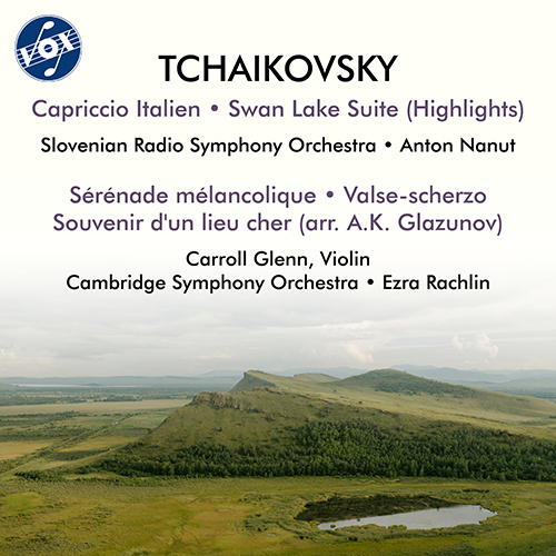 Imagen de apoyo de  TCHAIKOVSKY, P.I.: Capriccio Italien / Swan Lake Suite / Souvenir d'un lieu cher (C. Glenn, Nanut, E. Rachlin)