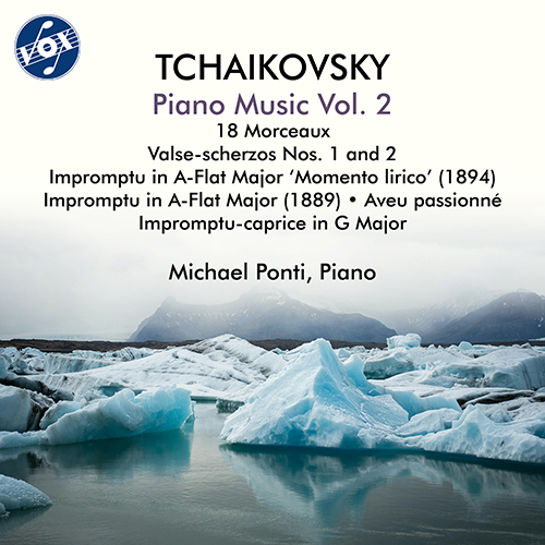 Imagen de apoyo de  TCHAIKOVSKY, P.I.: Piano Music, Vol. 2 - 18 Morceaux, Op. 72 / Valse-scherzos Nos. 1 and 2 (Ponti)