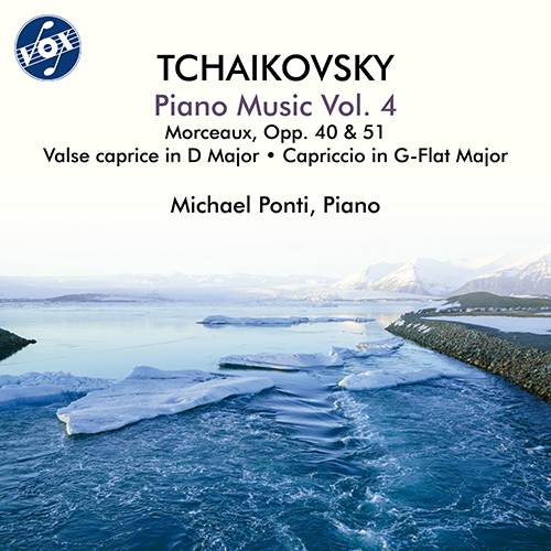 Imagen de apoyo de  TCHAIKOVSKY, P.I.: Piano Music, Vol. 4 - Morceaux, Opp. 40 and 51 / Valse caprice Op. 4 / Capriccio, Op. 8 (Ponti)