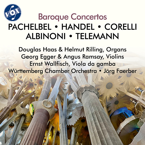 Imagen de apoyo de  Baroque Concertos - PACHELBEL, J. / HANDEL, G.F. / CORELLI, A. / GIAZOTTO, R. / TELEMANN, G.P. (Württemberg Chamber Orchestra, Faerber)