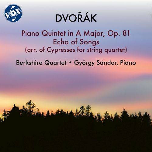 Imagen de apoyo de  DVOŘÁK, A.: Echo of Songs / Piano Quintet (Sándor, Berkshire Quartet)