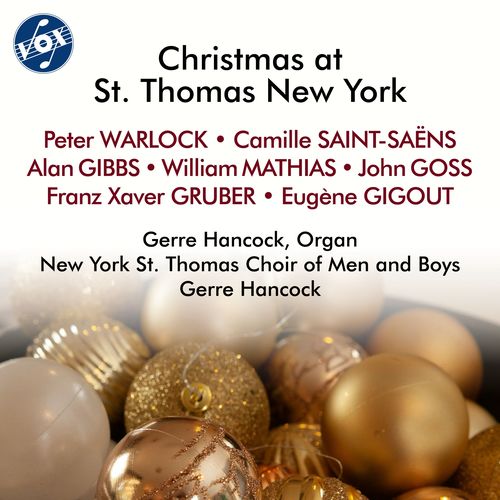 Imagen de apoyo de  Christmas at St. Thomas New York (St. Thomas Church Choir New York, Hancock)