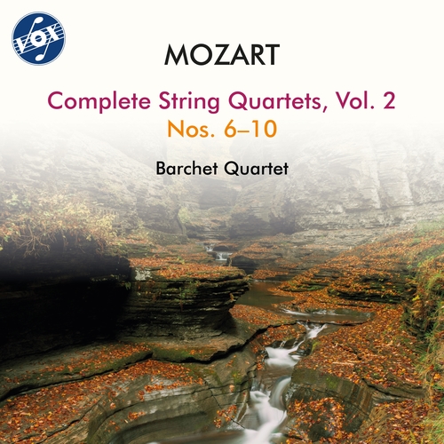 Imagen de apoyo de  MOZART, W.A.: String Quartets (Complete), Vol. 2 - Nos. 6-10 (Barchet-Quartett)