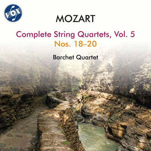 Imagen de apoyo de  MOZART, W.A.: String Quartets (Complete), Vol. 5 - Nos. 18-20 (Barchet-Quartett)