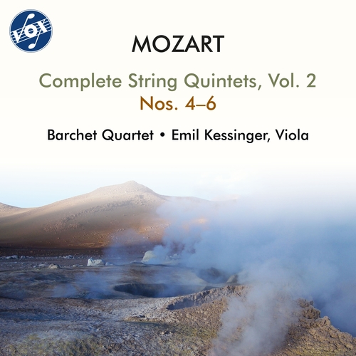 Imagen de apoyo de  MOZART, W.A.: String Quintets (Complete), Vol. 2 - Nos. 4-6 (Kessinger, Barchet-Quartett)