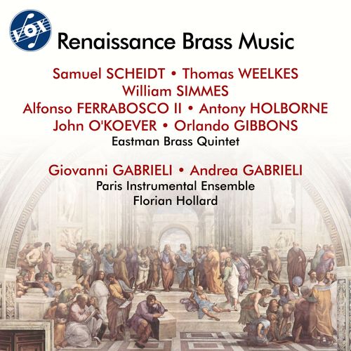 Imagen de apoyo de  Brass Music (Renaissance) - SCHEIDT, S. / WEELKES, T. / HOLBORNE, A. / GABRIELI, A. (Eastman Brass Quintet, Paris Instrumental Ensemble, Hollard)