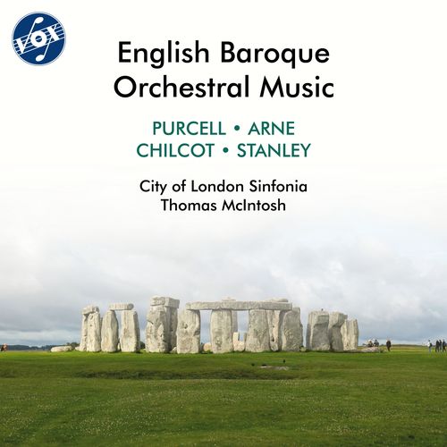 Imagen de apoyo de  Orchestral Music (Baroque) - PURCELL, H. / ARNE, T.A. / STANLEY, J. / CHILCOTT, T. (City of London Sinfonia, McIntosh)