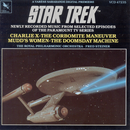 Imagen de apoyo de  COURAGE, A. / STEINER, F. / KAPLAN, S.: Star Trek (Royal Philharmonic, Steiner)