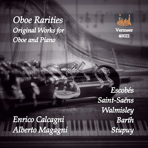 Imagen de apoyo de  Oboe and Piano Recital: Calcagni, Enrico / Magagni, Alberto - ESCOBÉS, F.R. / SAINT-SAËNS, C. / WALMISLEY, T.A. / BARTH, C.F. (Oboe Rarities)