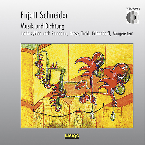 Imagen de apoyo de  SCHNEIDER, E.: Song Cycles - Gemeinsam einsam / Morgenstern-Liederbuch (Musik und Dichtung) (A. Schindler, A. Baianu, Die Singphoniker)