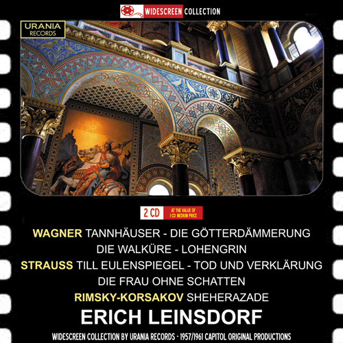 Imagen de apoyo de  Orchestral Music - WAGNER, R. / RIMSKY-KORSAKOV, N.A. / STRAUSS, R. (Leinsdorf) (1957-1960)