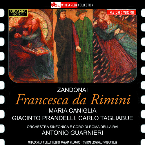 Imagen de apoyo de  ZANDONAI, R.: Francesca da Rimini [Opera] (Caniglia, Prandelli, Tagliabue, RAI Chorus and Symphony, Guarnieri) (1951)
