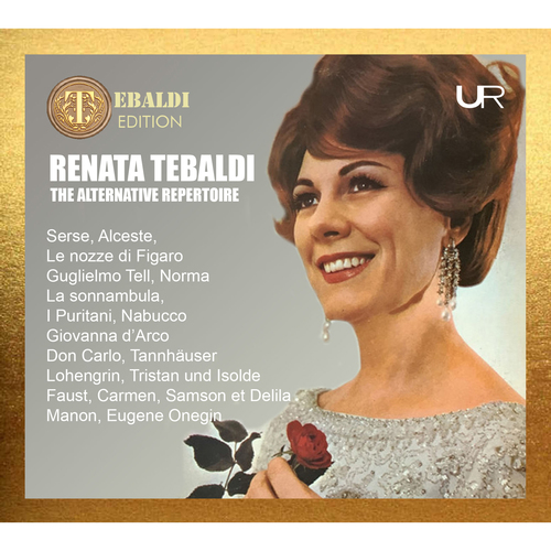 Imagen de apoyo de  Opera Arias (Soprano): Tebaldi, Renata - HANDEL, G.F. / GLUCK, C.W. / MOZART, W.A. / ROSSINI, G. (The Alternative Repertoire) (1956-1969)