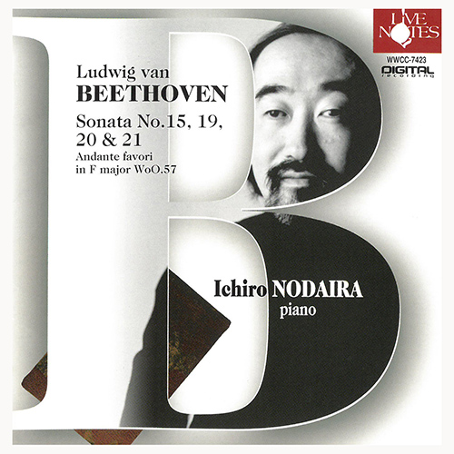 Imagen de apoyo de  BEETHOVEN, L. van: Piano Sonatas Nos. 15, "Pastoral", 19, 20, 21, "Waldstein" / Andante favori (Ichiro Nodaira)