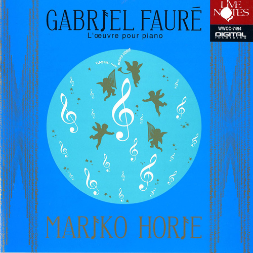 Imagen de apoyo de  FAURÉ, G.: Piano Music (Horie)