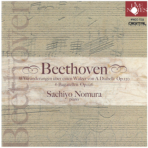 Imagen de apoyo de  BEETHOVEN, L. van: Diabelli Variations / 6 Bagatelles (Sachiyo Nomura)