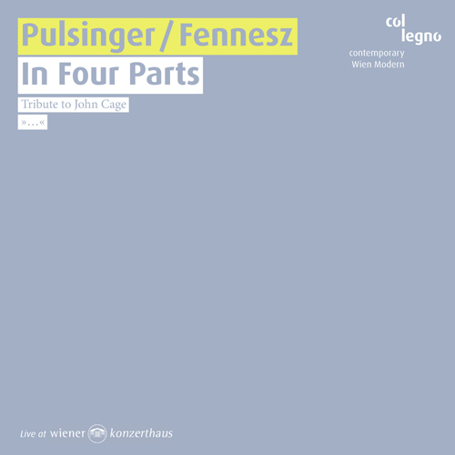 Imagen de apoyo de  PULSINGER, P. / FENESZ, C.: In Four Parts (Pulsinger, Fenesz)