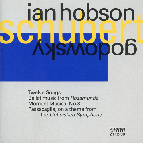 Imagen de apoyo de  Piano Recital: Hobson, Ian - SCHUBERT, F. / GODOWSKY, L.