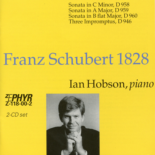 Imagen de apoyo de  SCHUBERT, F.: Piano Sonatas Nos. 19-21  / 3 Klavierstücke (I. Hobson)