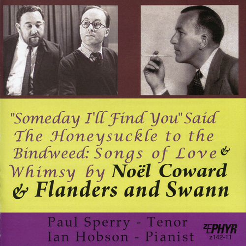 Imagen de apoyo de  Vocal Recital: Sperry, Paul - SWANN, D. / COWARD, N. (Songs of Love and Whimsy)